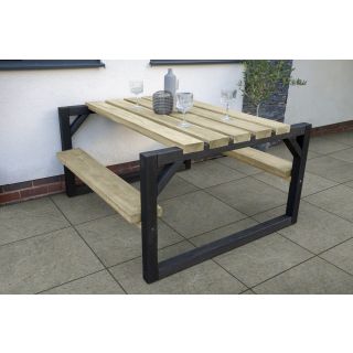 Forest Garden Colour Block Picnic Bench (Home Delivery)
