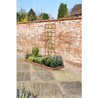 Forest Garden 6ft x 2ft Traditional Square Garden Trellis