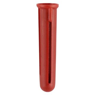 Plastic Plugs Red 30mm 100no.