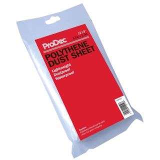 Polythene Dust Sheet 2.7m x 3.7m