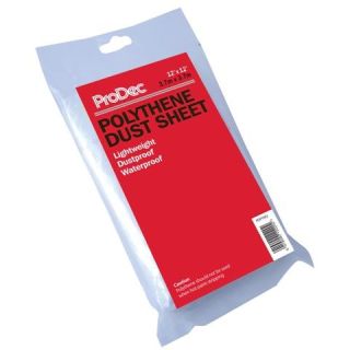 Polythene Dust Sheet 3.6m x 3.6m (12'x12')