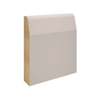 Primed MDF Chamfered Skirting 18x94mm 4.4m