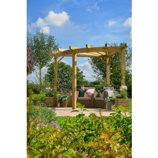 Forest Garden Premium 90 Degree Radial Pergola