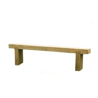 Forest Garden Sleeper Bench - 1.8m