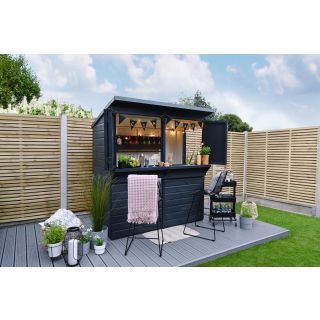 Forest Garden Garden Bar Shiplap PTR 6x3 Pent (Home Delivery)