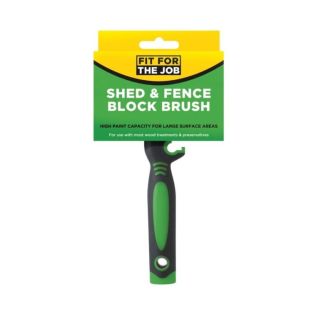 Shed & Fence Block Brush 120mm
