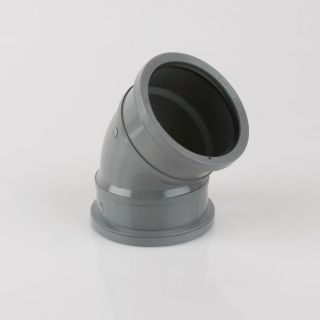 Soil Double Socket Bend 135deg 110mm BS482G