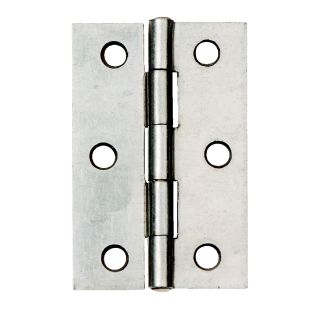 Steel Hinge Steel Self Colour 76mm 1838 