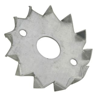 Timber Connector Galvanised Round Single Sided 65x12mm