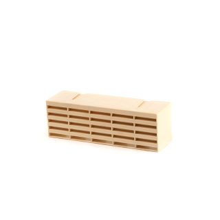 Airbrick Plastic Louvre Buff 9x3 (215x75mm)