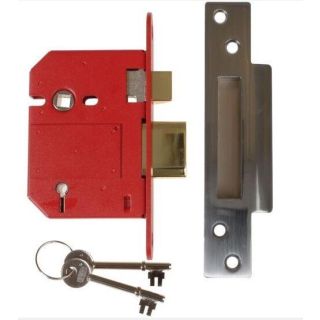 Union Strongbolt BS3621 5-Lever Sashlock 3.0 Satin Chrome