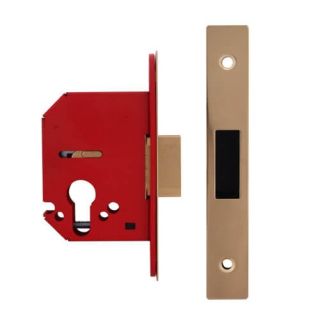 Union Strongbolt Euro Profile Deadlock Stainless Steel 3 