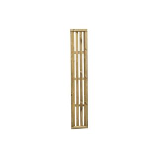 Forest Garden 1.8m x 0.3m Pressure Treated Vertical Slatted Screen