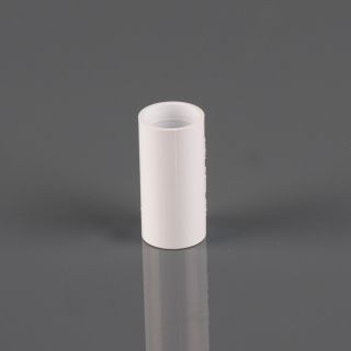 Overflow Straight Coupler White 21.5mm W120