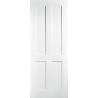 London 4P Primed White Door 610x1981mm