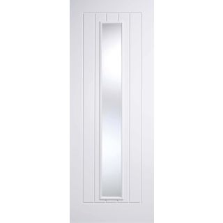 Mexicano Glazed 1L Primed White Door 762x1981mm
