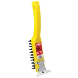 Wire Brush 4 Row & Scraper