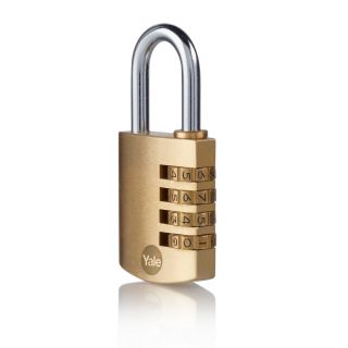 Yale Brass Combination Padlock 40mm