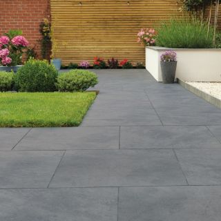 Calibra Porcelain 600x600x20mm Chalk Board Porcelain paving. 