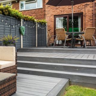 IRO Redwood Deck Mountain Grey 32mmx150mmx4.8m