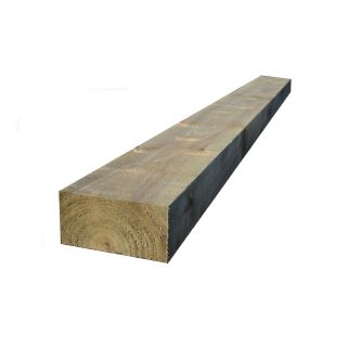 New Green Treated Sleeper 100x200mm 2400mm Long