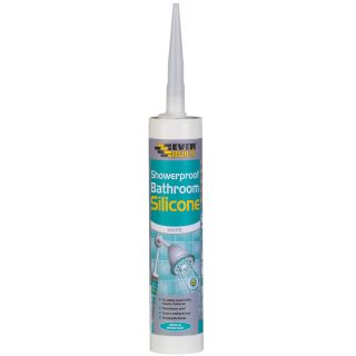Sika Showerproof Bathroom Silicone White 280ml
