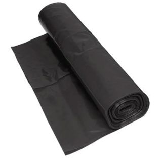 Polythene Damp Proof Membrane (DPM) 300mu  (1200G) BBA 4x25m Black