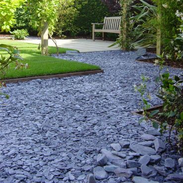 Blue slate chippings 40mm b&q new arrivals