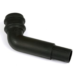 Cascade 68mm Rainwater 112.5 degree Spigot Offset Bend Cast Iron Effect BM-BR209CI