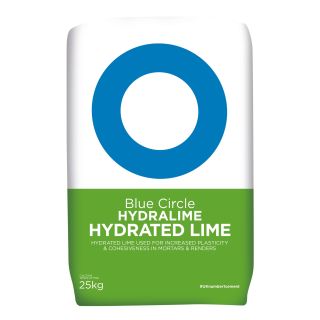 Blue Circle Hydrated Lime 25kg Paper Bag