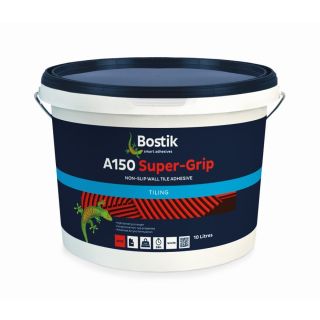 Bostik A150 Super-Grip n Slip Wall Tile Adhesive (D1TE) 10Litre