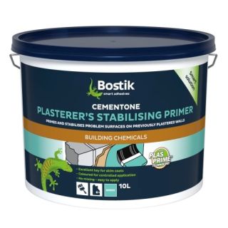 Bostik Cementone Plasterer Primer Plasprime Technology  Green 10Litre