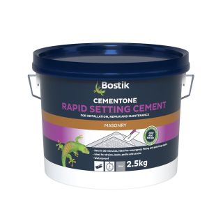 Bostik Cementone Rapid Setting Waterproof Cement Tub Grey 2.5 Kg