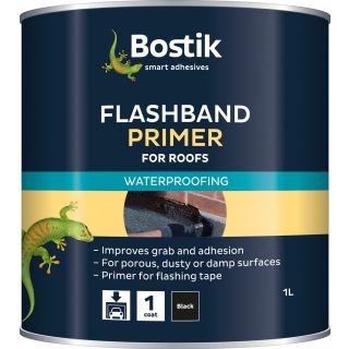 Bostik Flashband Primer Emulsion Black 1 Litre