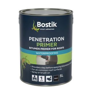 Bostik Super Penetration Bitumen Primer Black 5 Litre