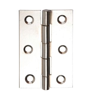 Butt Hinges Polished Chrome 76mm 1838