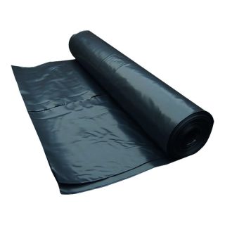 Polythene Damp Proof Membrane (DPM) 250mu (1000G)BBA 4x25m Black
