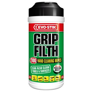 Evo-Stik Gripfilth Cleaning Wipes 100 Wipes