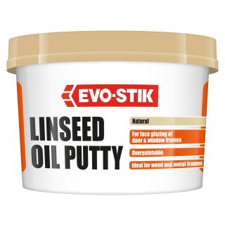Evo-Stik Multi Purpose Linseed Oil Putty Natural 1 Kg