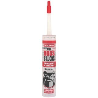 Evo-Stik 'THE DOGS' SMP 'All-in-One' Adhesive & Sealant Crystal Clear 290ml C20