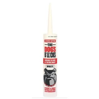 Evo-Stik 'THE DOGS' SMP 'All-in-One' Adhesive & Sealant White 290ml C20