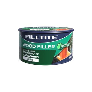 Filltite High Performance SF 2Part Wood Filler 250 g White