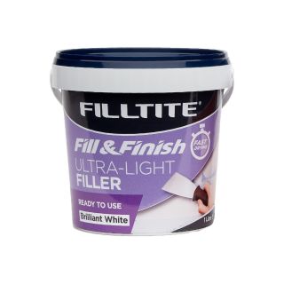 Filltite Ultra-Light Filler 1.0 Litre White