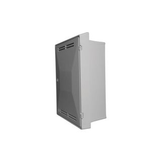 Gas Meter Box Built In White 214 x 409 x 595mm