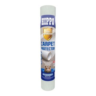 Hippo High Performance Carpet Protector 600mm x 50m Clear