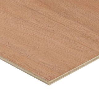 12mm 2440x610mm Hardwood Plywood BS EN636-2 Cut Panel
