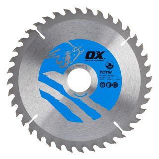OX Wood Cutting Circular Saw Blade 184/30mm, 40 Teeth ATB