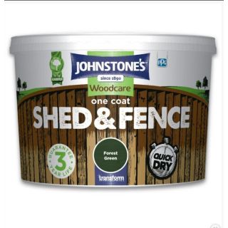 One Coat Shed & Fence Treatment Forest Green 9ltr