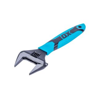 OX Pro Series Adjustable Wrench Extra Wide Jaw 8” (200mm)