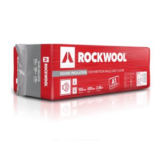 Rockwool Sound Slab 1200x400x100 (2.88m2 Per Pack)